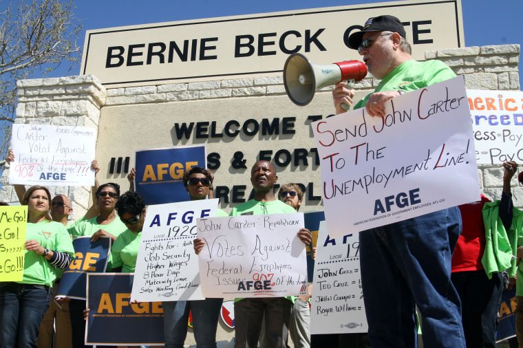 Protest at Fort Hood